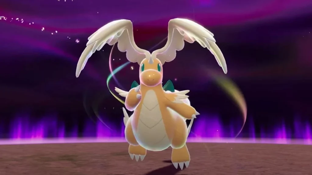 Mega Dragonite em Pokémon Legends Z-A