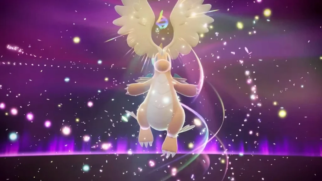 Mega Dragonite em Pokémon Legends Z-A