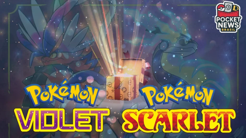 Códigos Pokémon Scarlet e Violet - Mystery Gifts