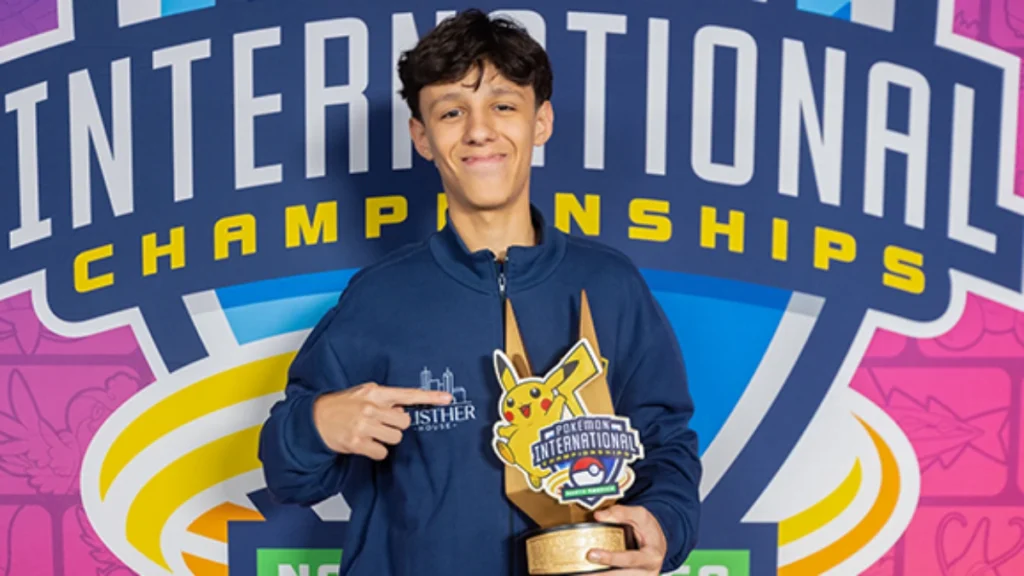 Brasileiro Gabriel Fernandez - Vice Campeão do Pokémon World Championship TCG World 2025