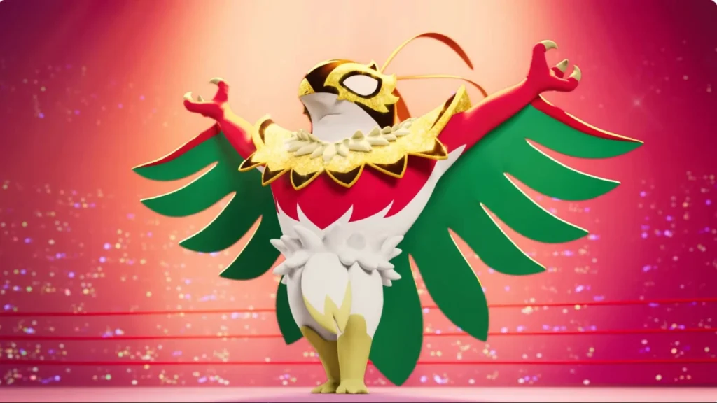 Mega Hawlucha em Pokémon Legends Z-A