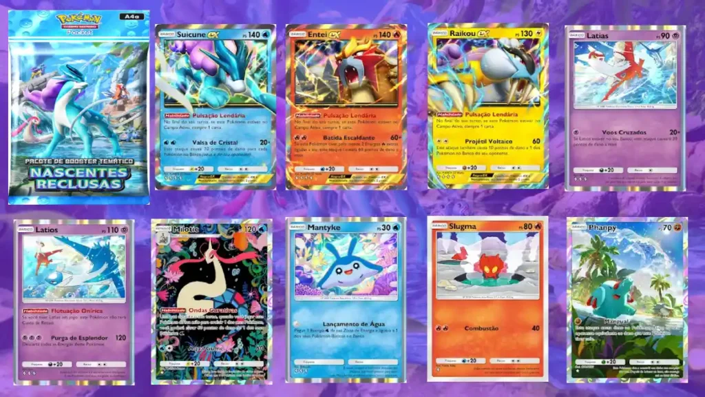 Expansão Nascentes Reclusas Pokémon TCG Pocket