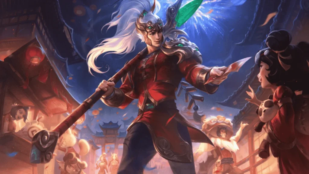 Xin Zhao Fogos de Artifício