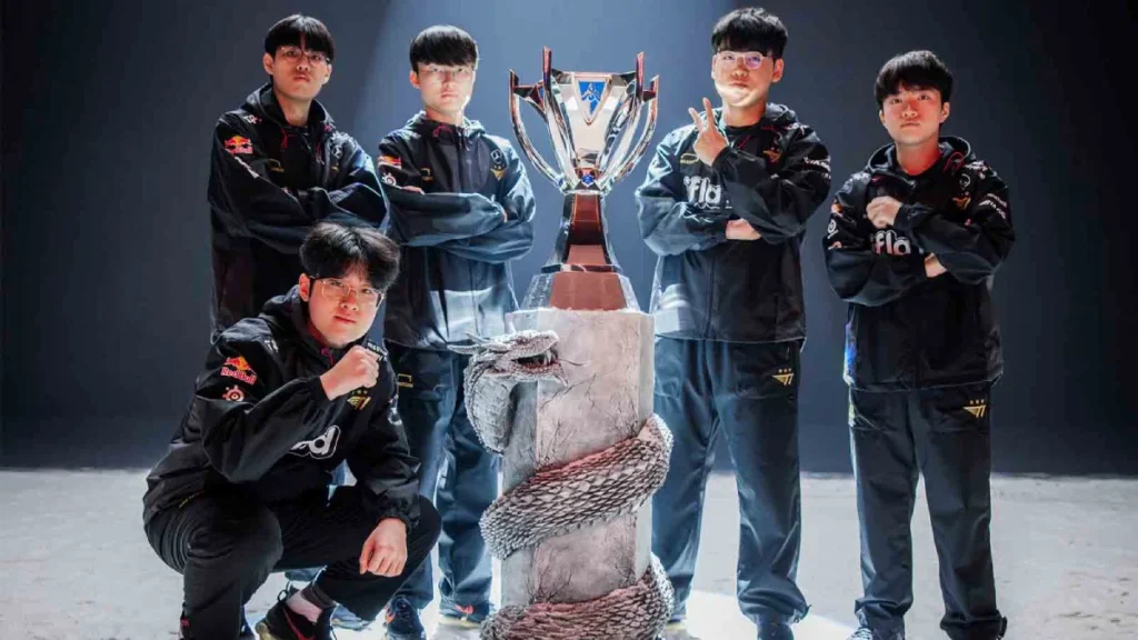 T1 vence Worlds 2023
