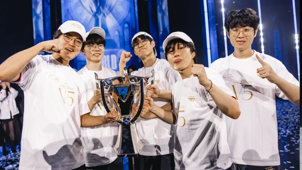 T1 vence Worlds 2024