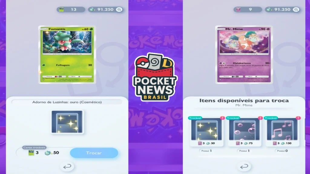Cartas duplicadas Pokémon TCG Pocket