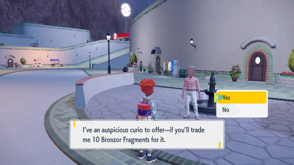 Supicious Armor para evoluir Charcadet em Pokémon Scarlet