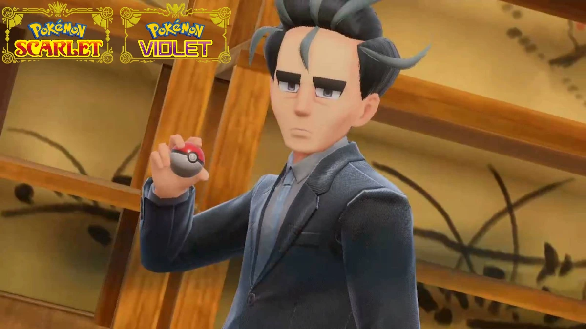 Gym Test do Larry em Pokémon Scarlet e Violet