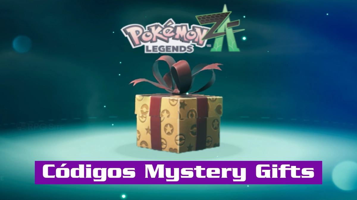 Mystery Gifts no Pokémon Legends Z-A