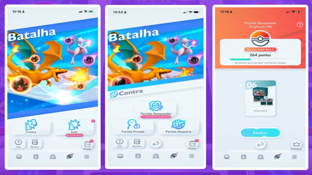 Como jogar ranqueada Pokémon TCG Pocket