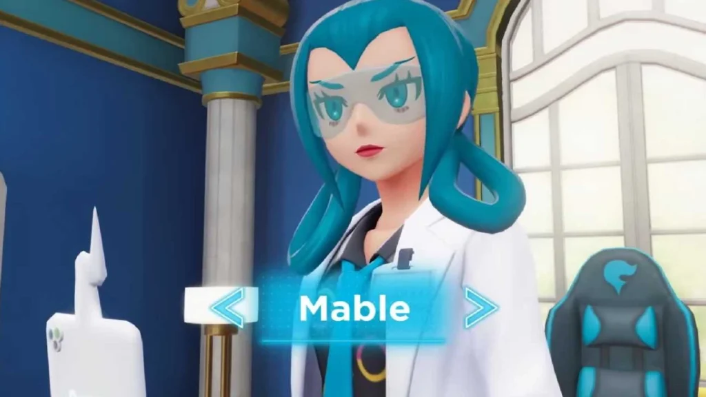 Mable em Pokémon Z-A