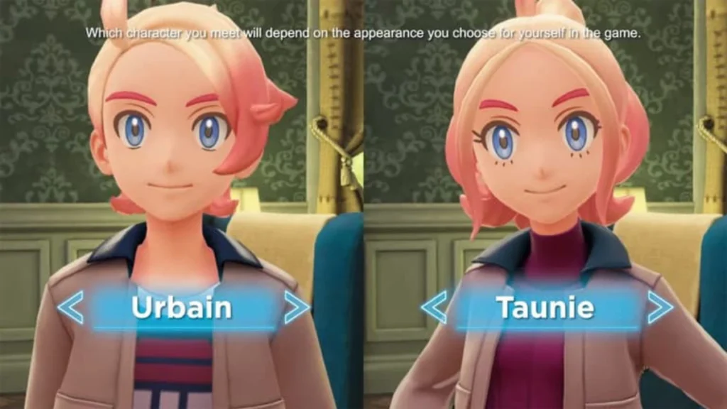 Urban e Taunie em Pokémon Z-A