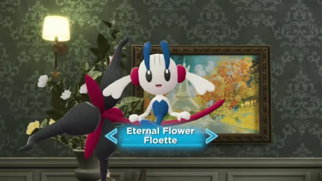 Eternal Flower Floette em Pokémon Z-A