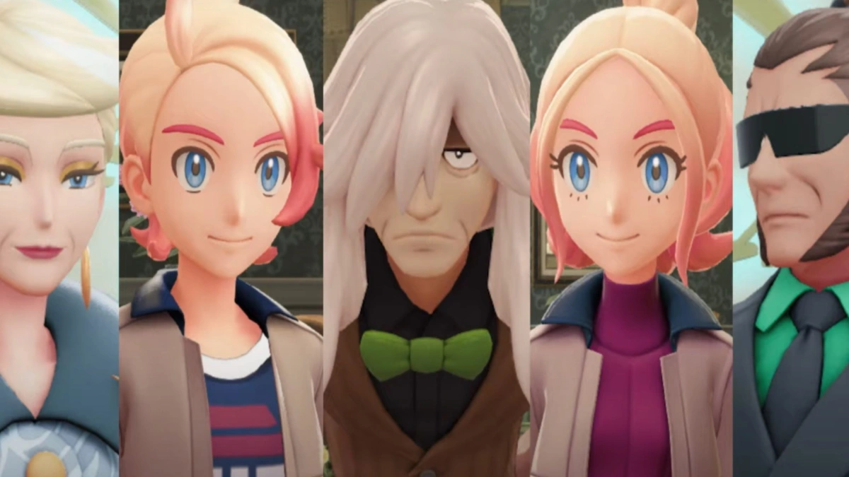 Todos os personagens de Pokémon Z-A
