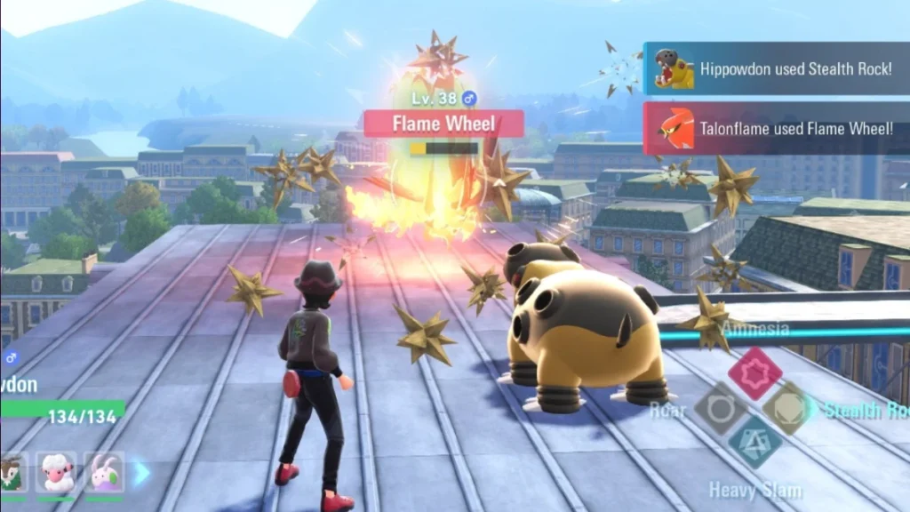 Itens de segurar em Pokémon Legends Z-A